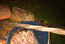 Rezept: Pusztagulasch am Wochenende im Kessel!