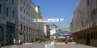 Fun beim Vidorfest in Nyiregyháza