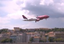 Wizzair im Tiefflug bei Flugshow in Budapest!