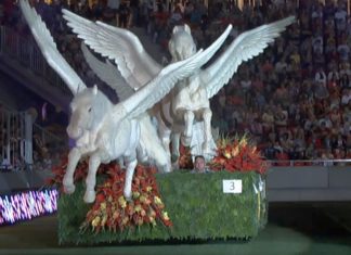 Nachlese Blumenkarneval Debrecen: Das war der Gewinner – Festwagen 2014