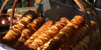 Ungarische Kartoffelchips handgemacht