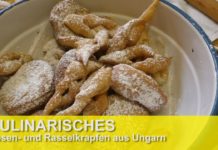 Kulinarisches Ungarn: Rosenkrapfen und andere Süßigkeiten