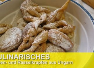 Kulinarisches Ungarn: Rosenkrapfen und andere Süßigkeiten