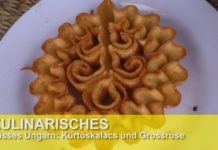 Boldogi Nagyrózsa – Eine Süßspeise fürs Auge und den Magen