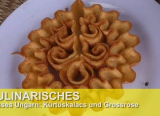 Boldogi Nagyrózsa – Eine Süßspeise fürs Auge und den Magen