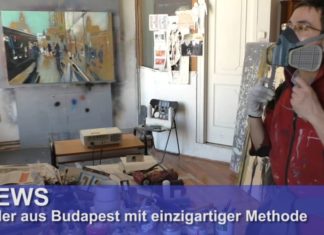Maler aus Budapest mit genialer Technik
