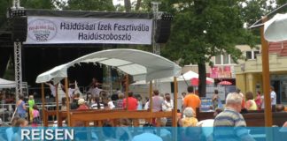Viel Essen in Hajduszoboszlo!