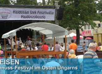 Viel Essen in Hajduszoboszlo!