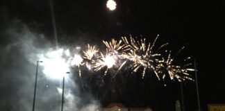 Feuerwerke schließen den ungarischen Nationalfeiertag ab