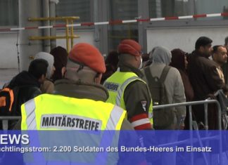 Weitere Flüchtlingsströme über Nickelsdorf nach Österreich und Deutschland