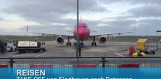 Ready for TAKE OFF von Eindhoven nach Debrecen