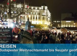 Weihnachtsmarkt Budapest bis Neujahr geöffnet!