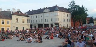 Ungarn fiebert beim Public Viewing im Achtelfinale der EM