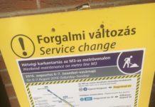 Metrolinie 3 in Budapest teilweise vollkommen gesperrt – für lange Zeit