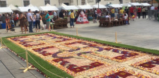 Auf Györer Pflanzenmarkt wurden Ernten gesegnet