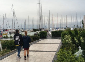 Saisonende: In Balatonfüred ist auch der Herbst angekommen