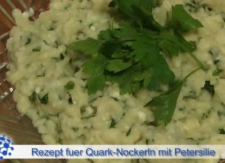 Ungarische Küche: Quarknockerln mit Petersilie