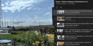 Ungarn-TV auch auf Youtube / Zahlreiche Ungarn Reisevideos und Reportagen!