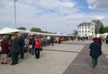 Markt für Hausgemachtes in Györ