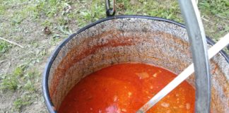 Heute 3. Kessel Party in Győrújbarát