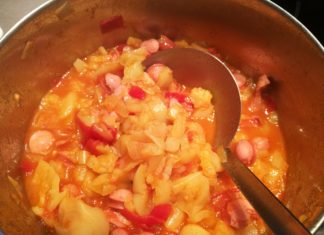 Letscho Grundversion und Letscho mit Ei