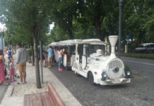 Sightseeing mit dem Lilliput-Train in Balatonfüred