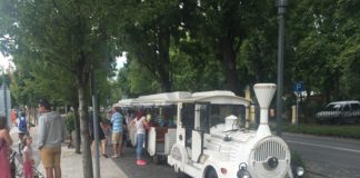 Sightseeing mit dem Lilliput-Train in Balatonfüred