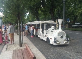 Sightseeing mit dem Lilliput-Train in Balatonfüred