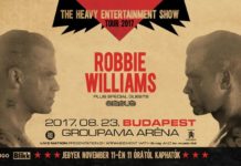 Robbie Williams live in Budapest am 23. August 2017