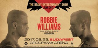 Robbie Williams live in Budapest am 23. August 2017