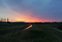 Ungarischer Sonnenaufgang der Extraklasse