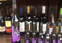 Lavendel Palinka aus Tihany