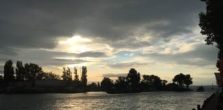 Blogger-Impressionen: Hafenausfahrt aus Siófok