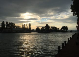 Blogger-Impressionen: Hafenausfahrt aus Siófok