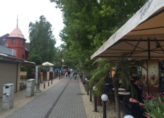 Siófok stellt die ersten Cocktails kalt