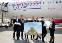 Wizz Air wurde erstmals am Frankfurter Flughafen begrüßt!