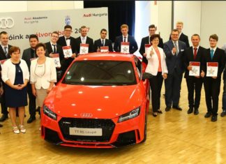 124 Azubis absolvieren Abschlussprüfung bei Audi Hungaria