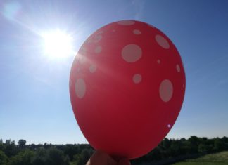 Toms Ballon flog bis nach Ungarn!