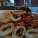 Mediterranes Nudelgericht