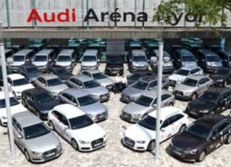 Audis stehen bereit für Europäisches Olympisches Jugendfestival in Győr