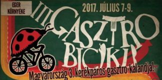 Gasztro Bicikli in Eger vom 07.-09.07.2017