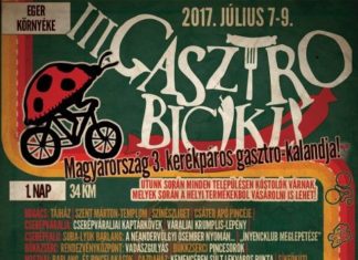 Gasztro Bicikli in Eger vom 07.-09.07.2017