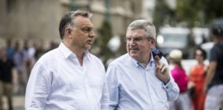 Viktor Orbán trifft IOC Chef Bach zum Lunch in Budapest