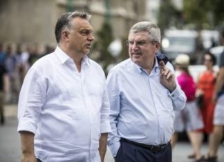 Viktor Orbán trifft IOC Chef Bach zum Lunch in Budapest