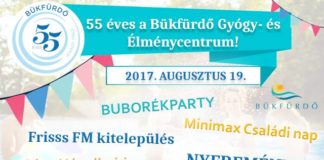 55 Jahre Jubiläum: Bükfürdő Kur- und Erlebniszentrum