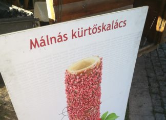 Himbeer-Kürtöskalacs auf dem Vormarsch