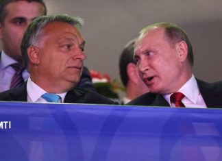 Orbán und Putin gemeinsam bei der Judo Weltmeisterschaft in Budapest