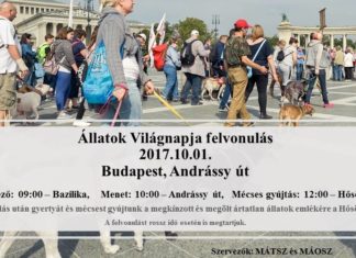 Welttierschutztag in Budapest