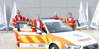 Der Notarzt kommt jetzt mit einem Audi