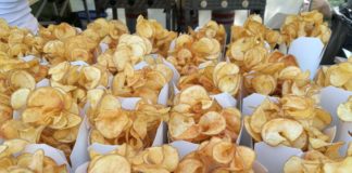 Kartoffelchips ungarisch knusprig! Schnell selbstgemacht